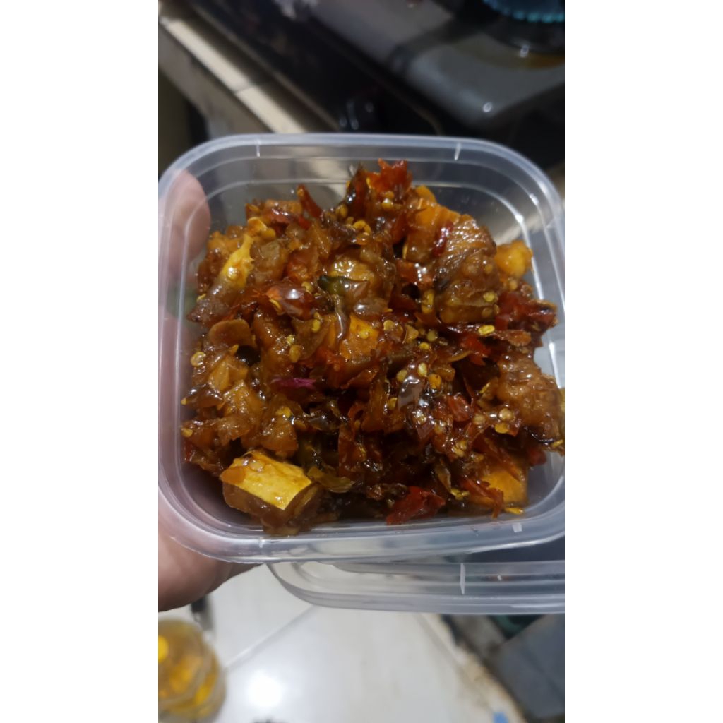 

sambal ikan asin jambal