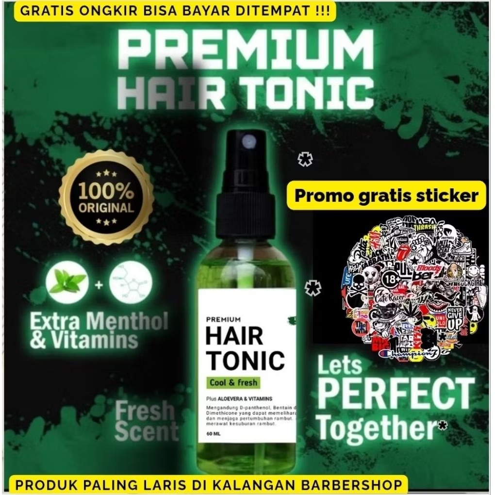 Hair Tonic Rambut Vitamin Rambut Untuk Pria dan Wanita Perawatan Meluruskan dan Menumbuhkan Rambut