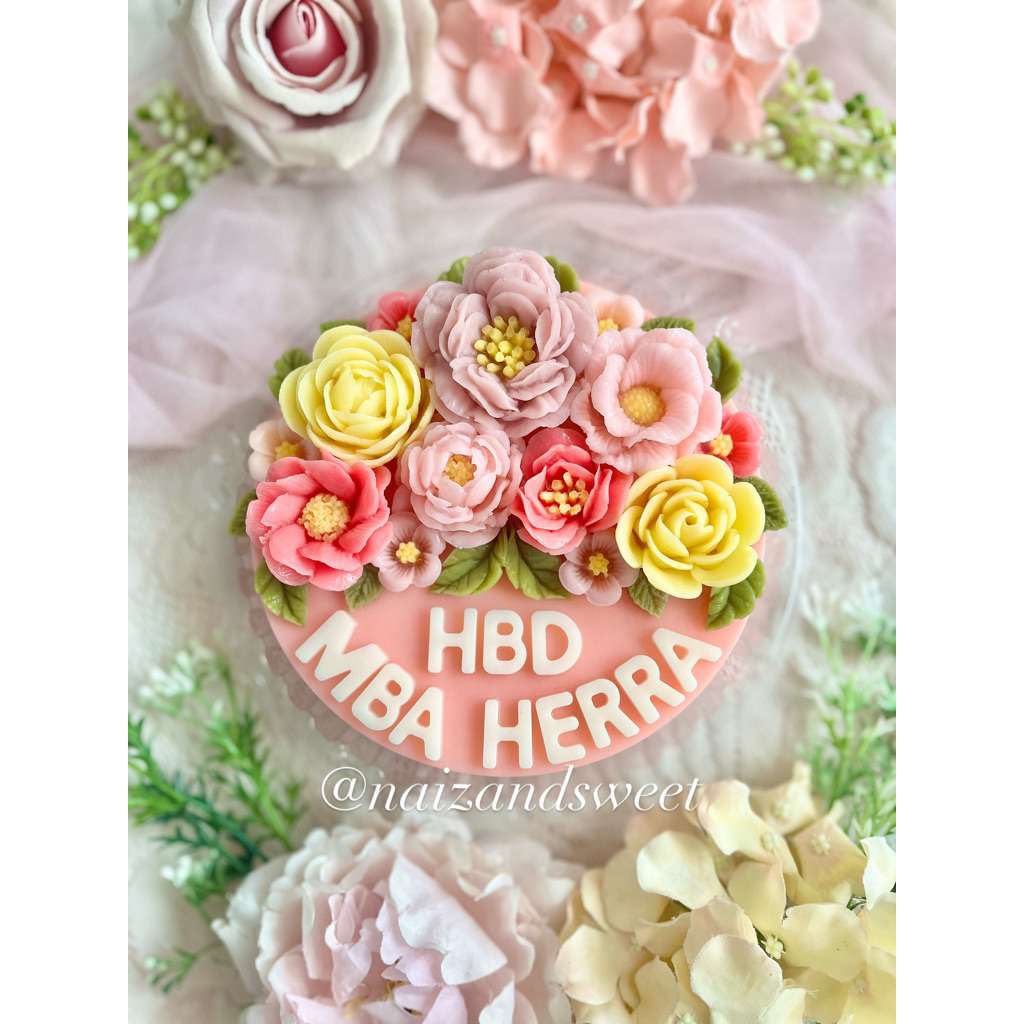 puding bunga hampers depok 15cm