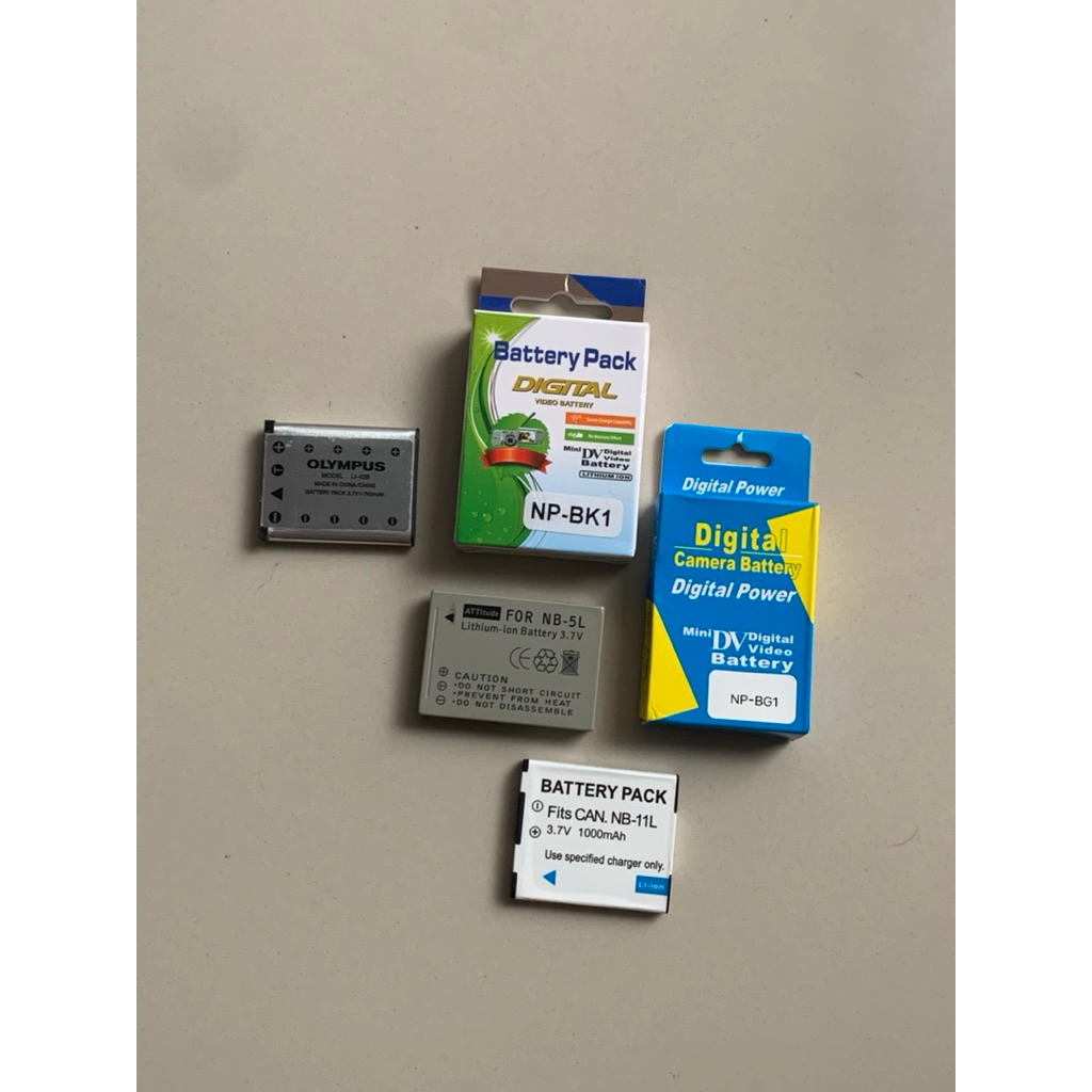 Baterai digicam/kamera pocket