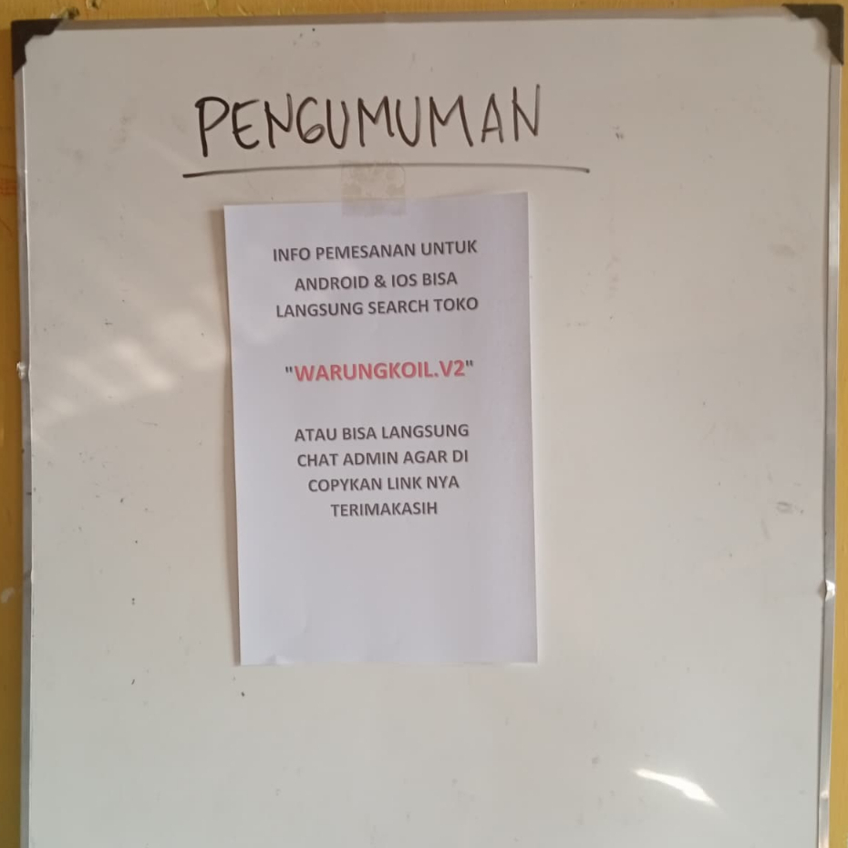 

WHITE BOARD PAPAN PENGUMUMAN