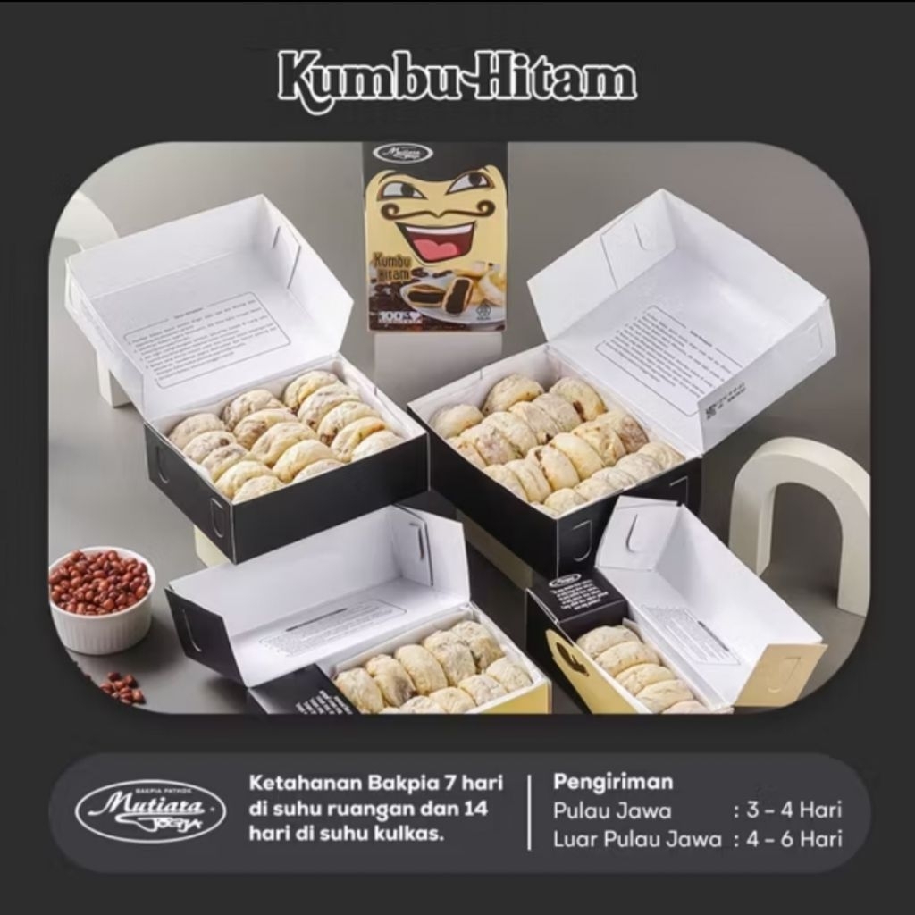 Bakpia Pathok Mutiara isi 15 FREE VAKUM