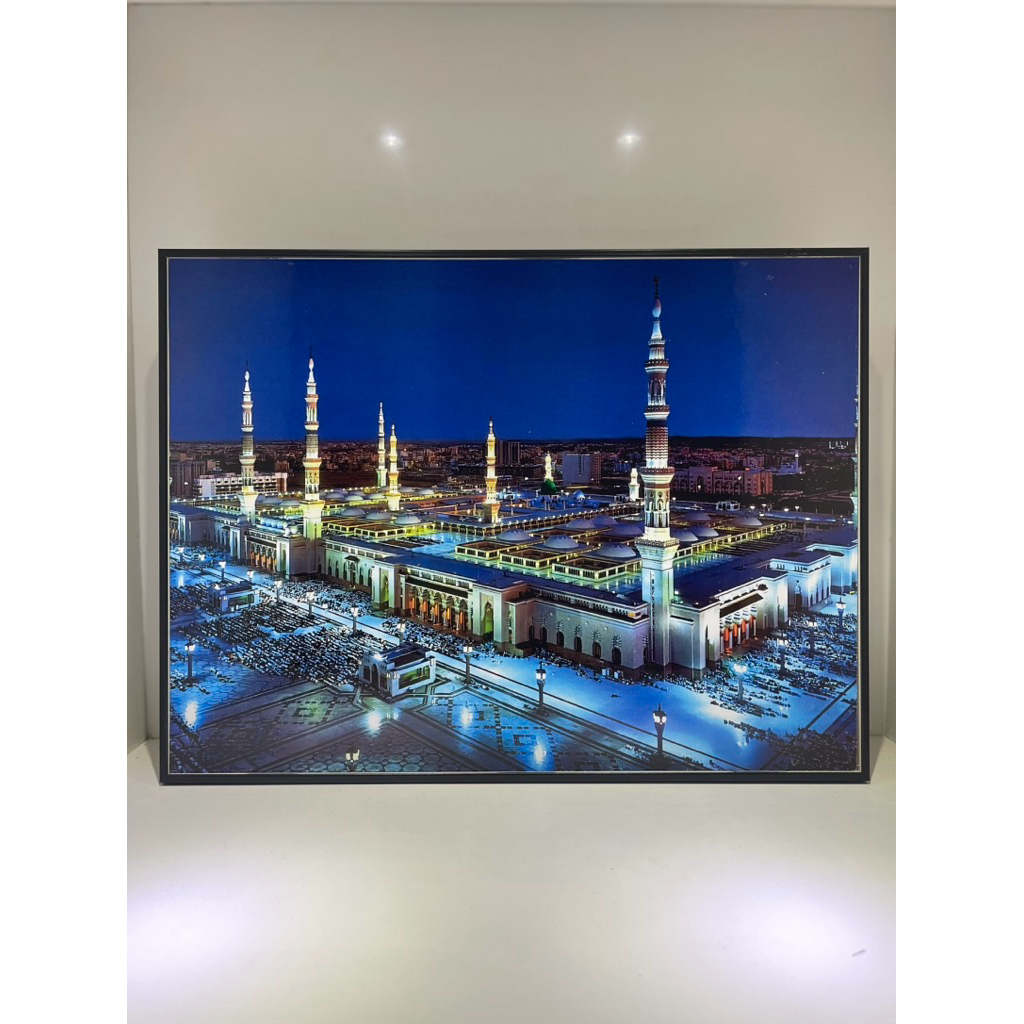 foto makkah / foto madinah / foto makam nabi / frame blok / frameliss / frame minimalis