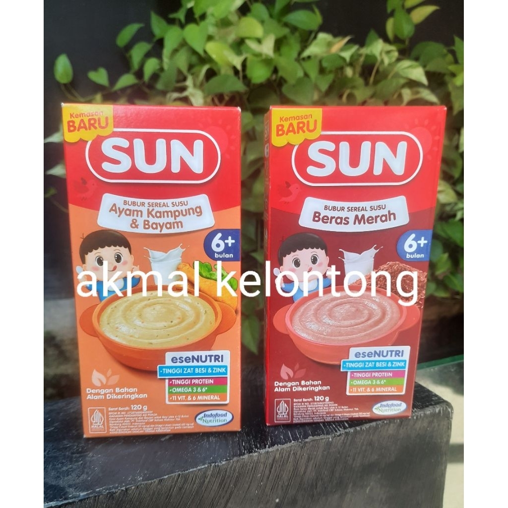 SUN  bubur bayi 120gr