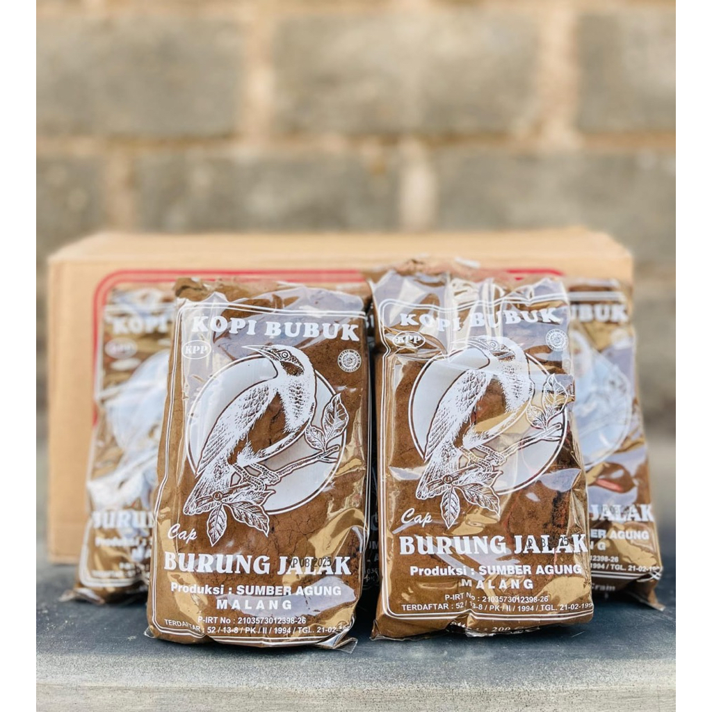 

KOPI BUBUK JALAK PUTIH 200gr/KOPI JALAK/KOPI BUBUK KHAS MALANG