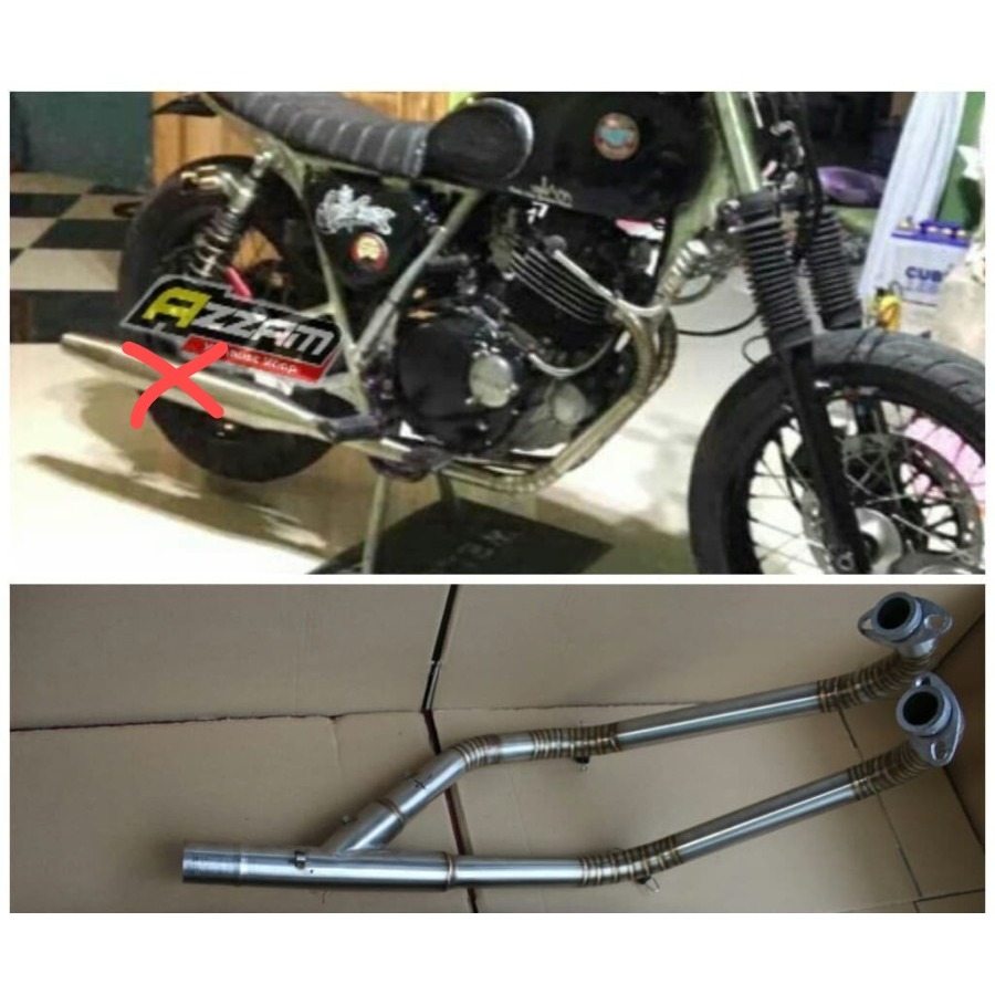 LEHER KNALPOT THUNDER 250 ROUNDED