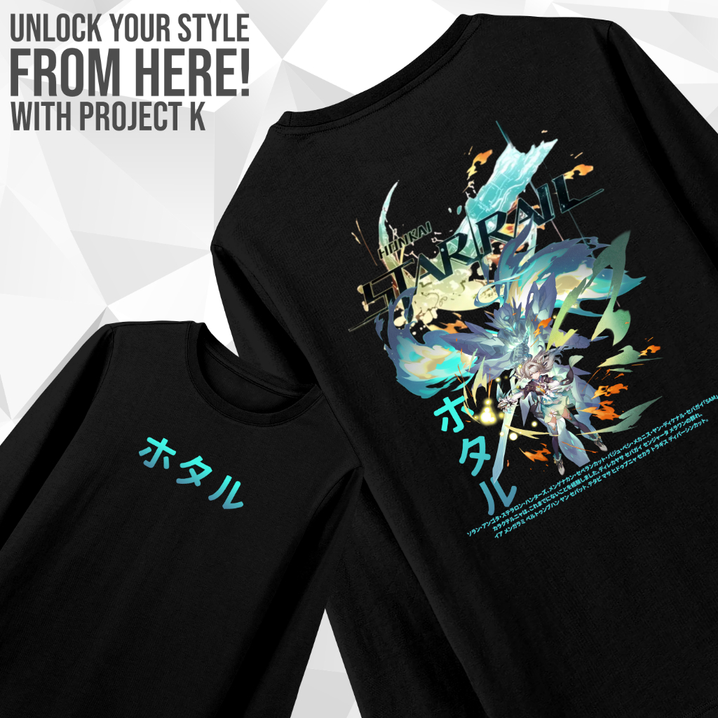 KAOS DISTRO PANJANG FIREFLY HOTARUN HONKAI STAR RAIL BU PROJECT K