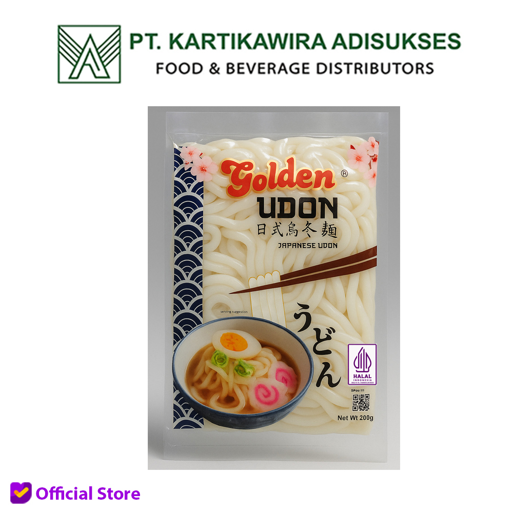 Golden Udon Noodles (Japanese Udon) 200 gram