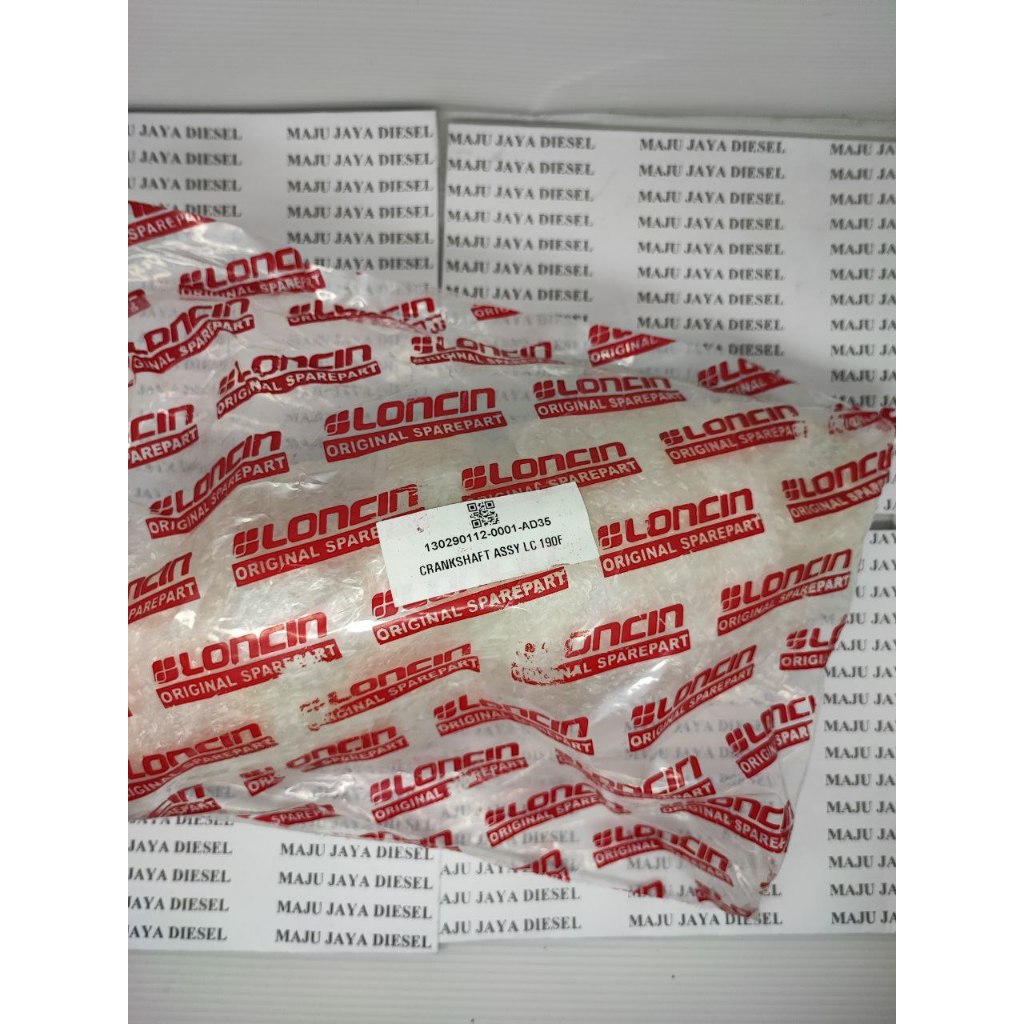 Crankshaft / Kruk As / Askruk / Askrok Loncin 14 HP LC190 F (Cepat)