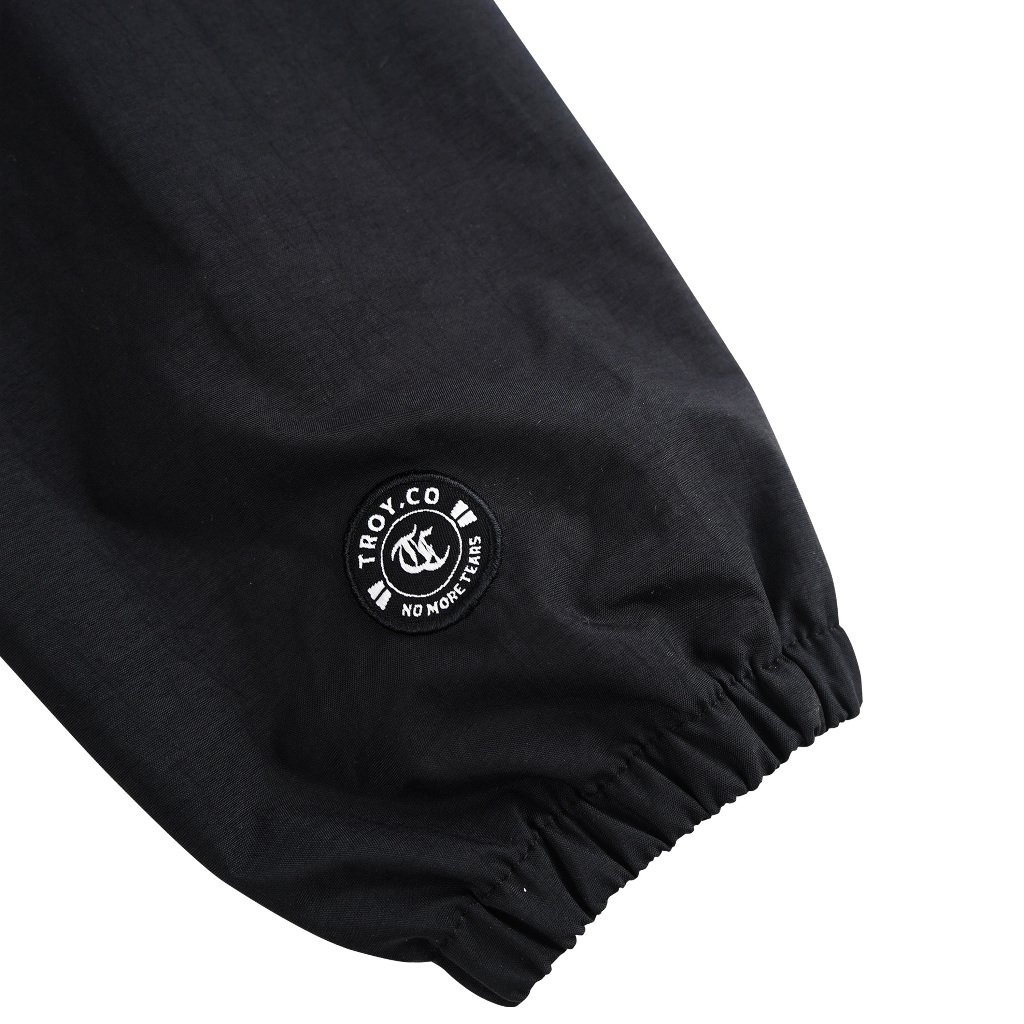 Troy Company Jacket Cagoule Black Volt - Jaket Cagoule Hitam JCG 3302