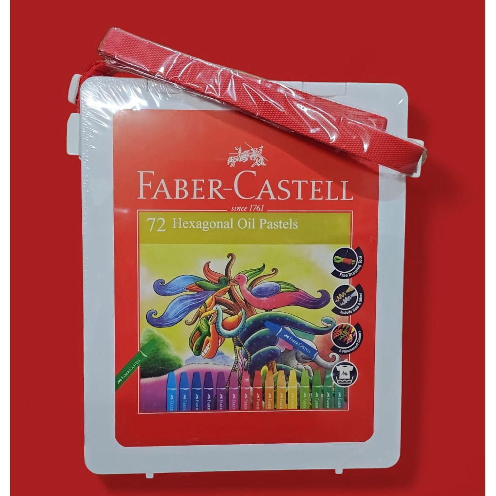 

FABER CASTELL HEXAGONAL OIL PASTEL ISI 48/60/72 - CRAYON KRAYON FABER CASTELL