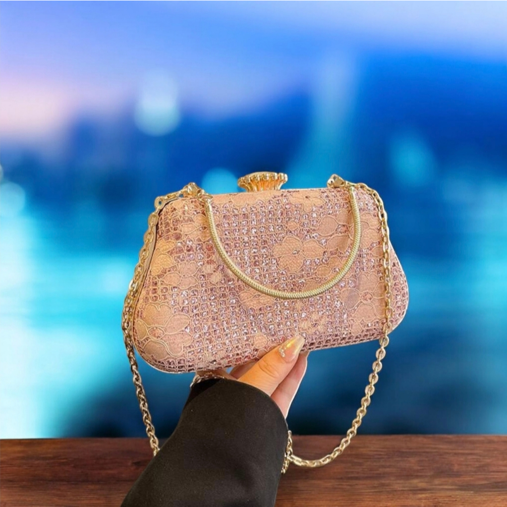 TAS WANITA CLUTCH IMPOR VT2203 TAS PESTA MEWAH TAS TANGAN TAS FORMAL TAS KONDANGAN ELEGAN TAS CANTIK