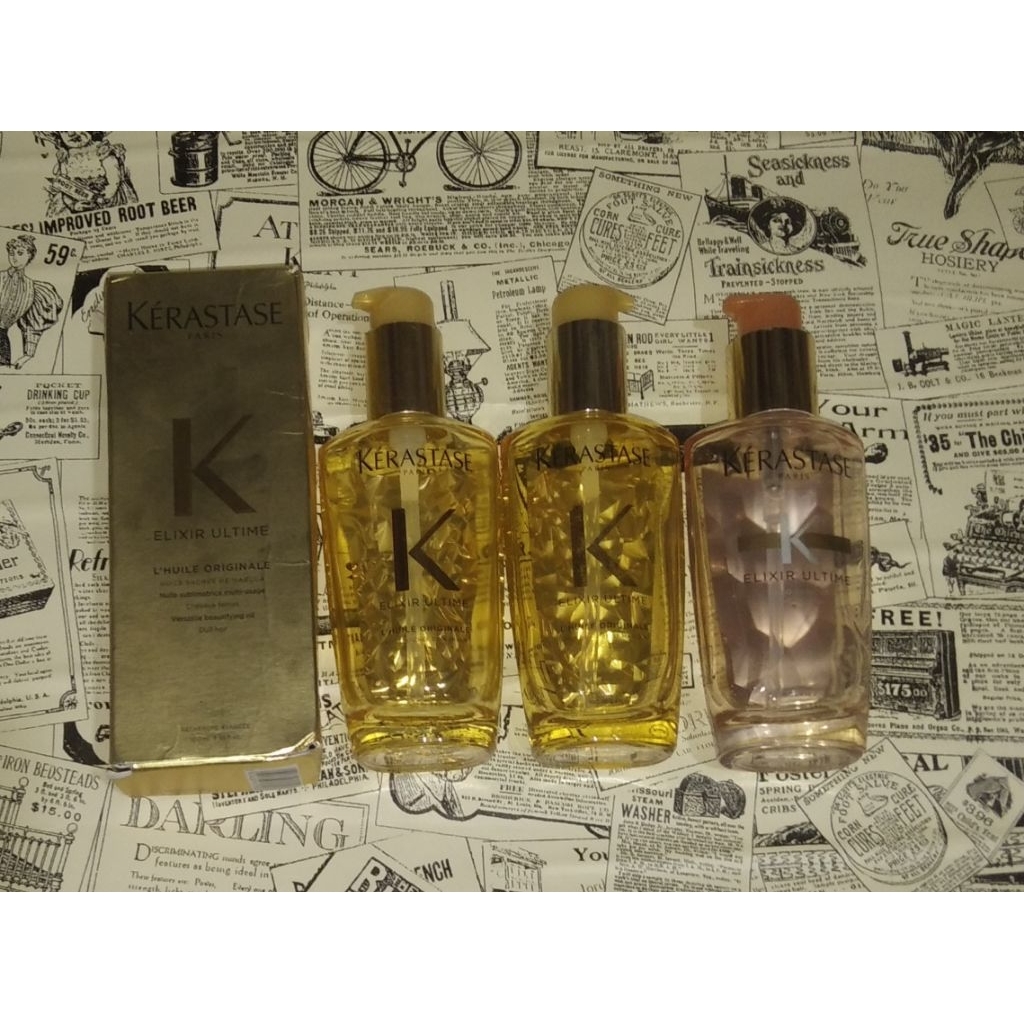 botol kosong kerastase