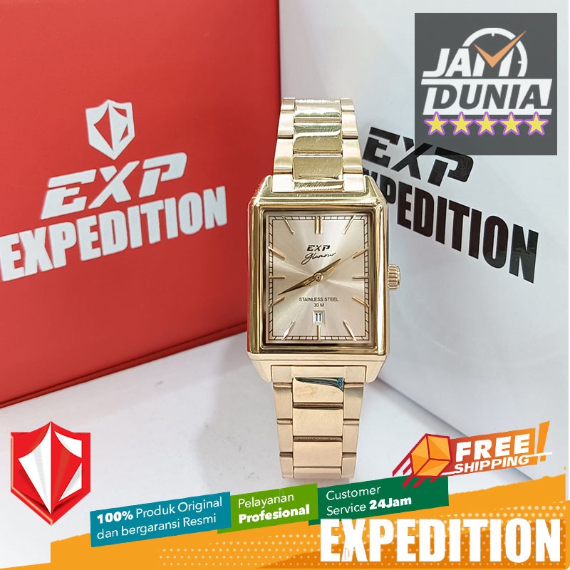 JAM TANGAN WANITA EXPEDITION ORIGINAL STAINLESS EXF 6866 EXF6866 EXF 6866 EXPEDITION 6866 CT B090