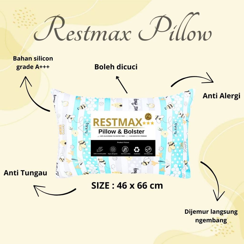 bantal hotel premium, bantal tidur hotel, bantal tidur murah, bantal hotel silicon, bantal tidur dew