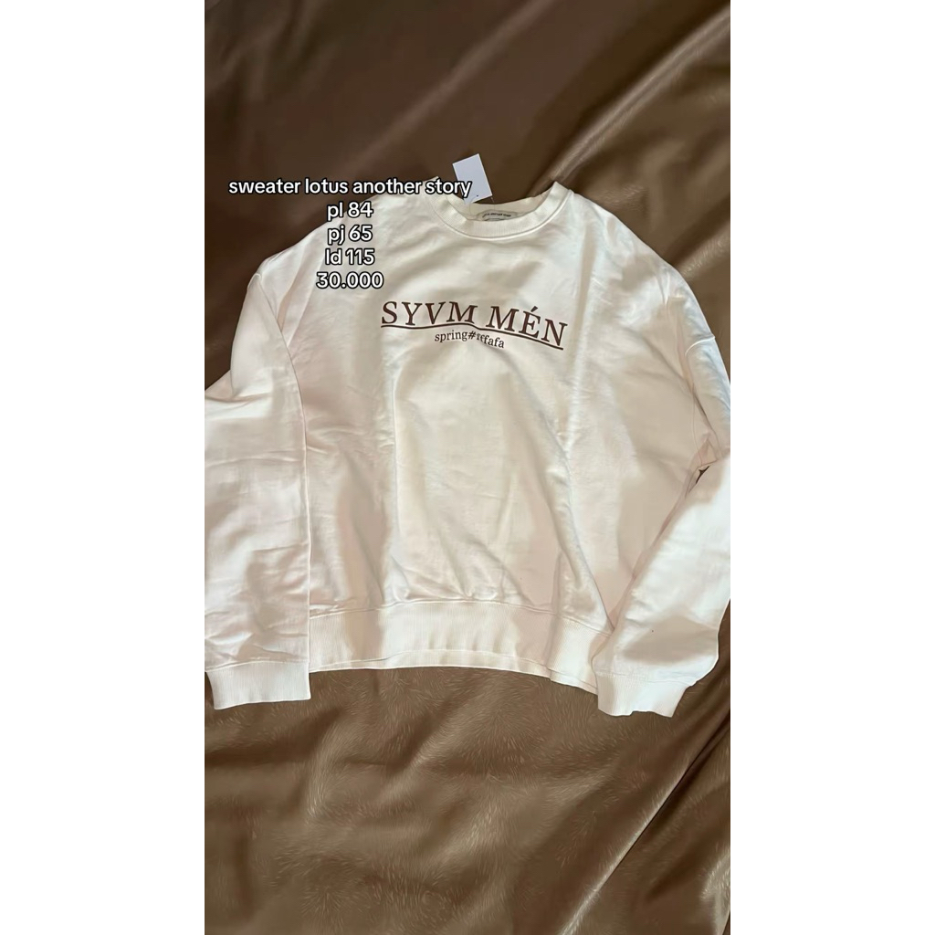 SWEATER LOTUS ANOTHER STORY