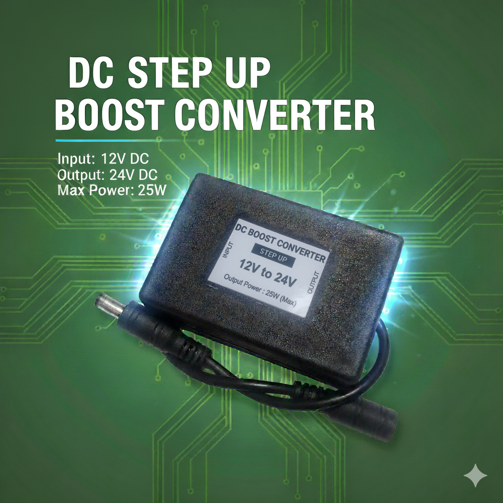 DC STEP UP 12V TO 24V BOOST CONVERTER