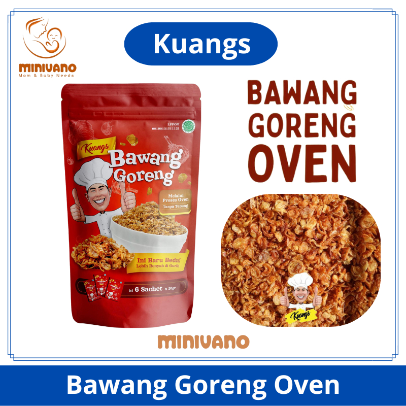 

Kuangs Bawang Goreng Oven - Brambang Merah Sehat Premium - Tanpa Tepung - 120gr