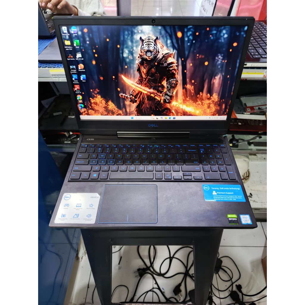laptop dell G5 15 core i7 rtx 2060 second