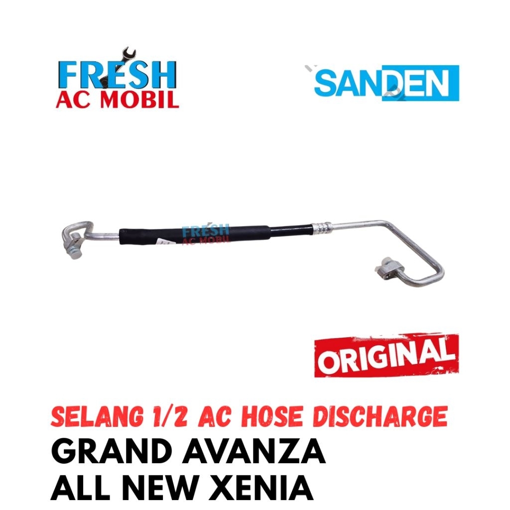 Pipa Selang AC 1/2 Grand Avanza All New Xenia 2016 Up Original Sanden Hose Discharge Selang Pipa 1/2