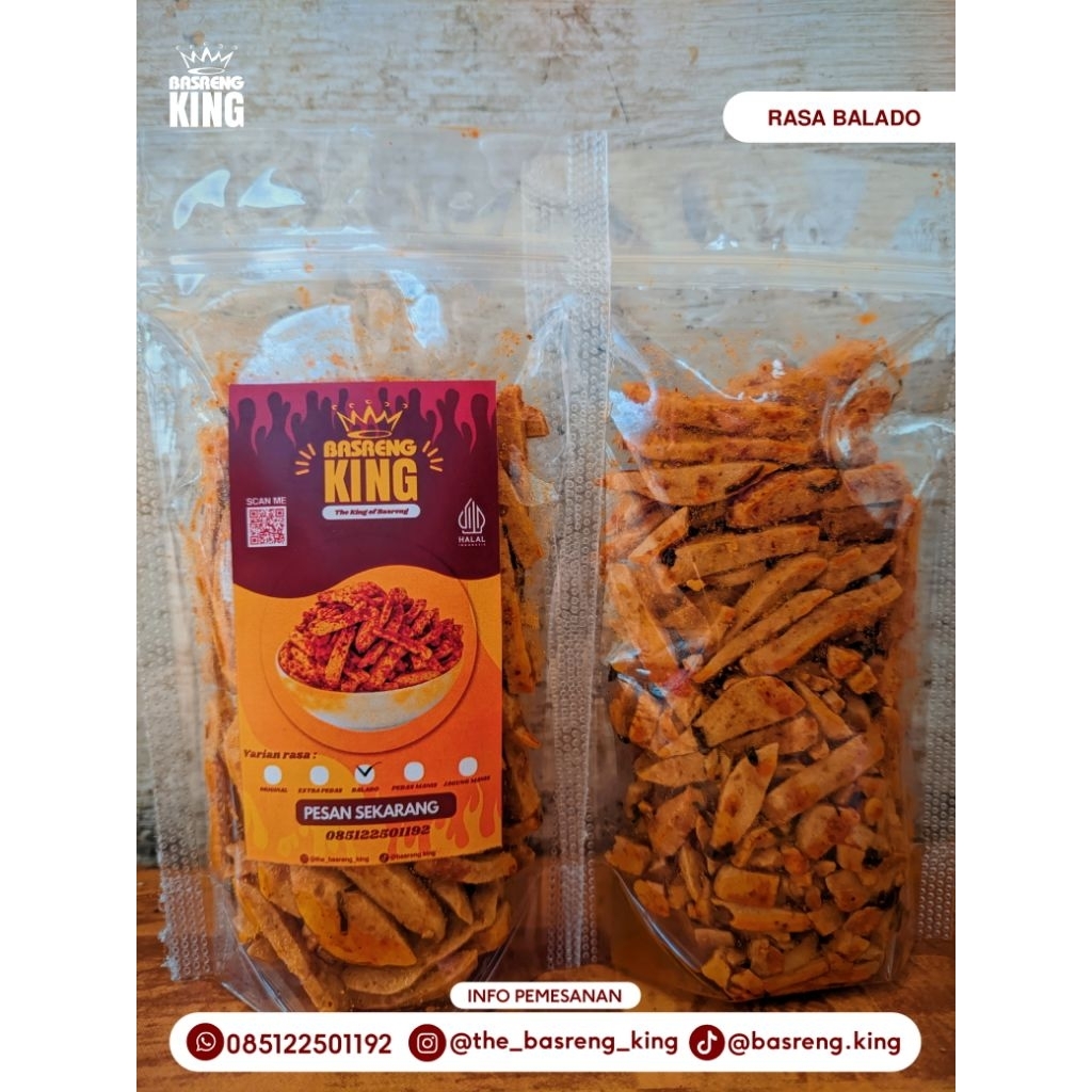 

Basreng King rasa Balado