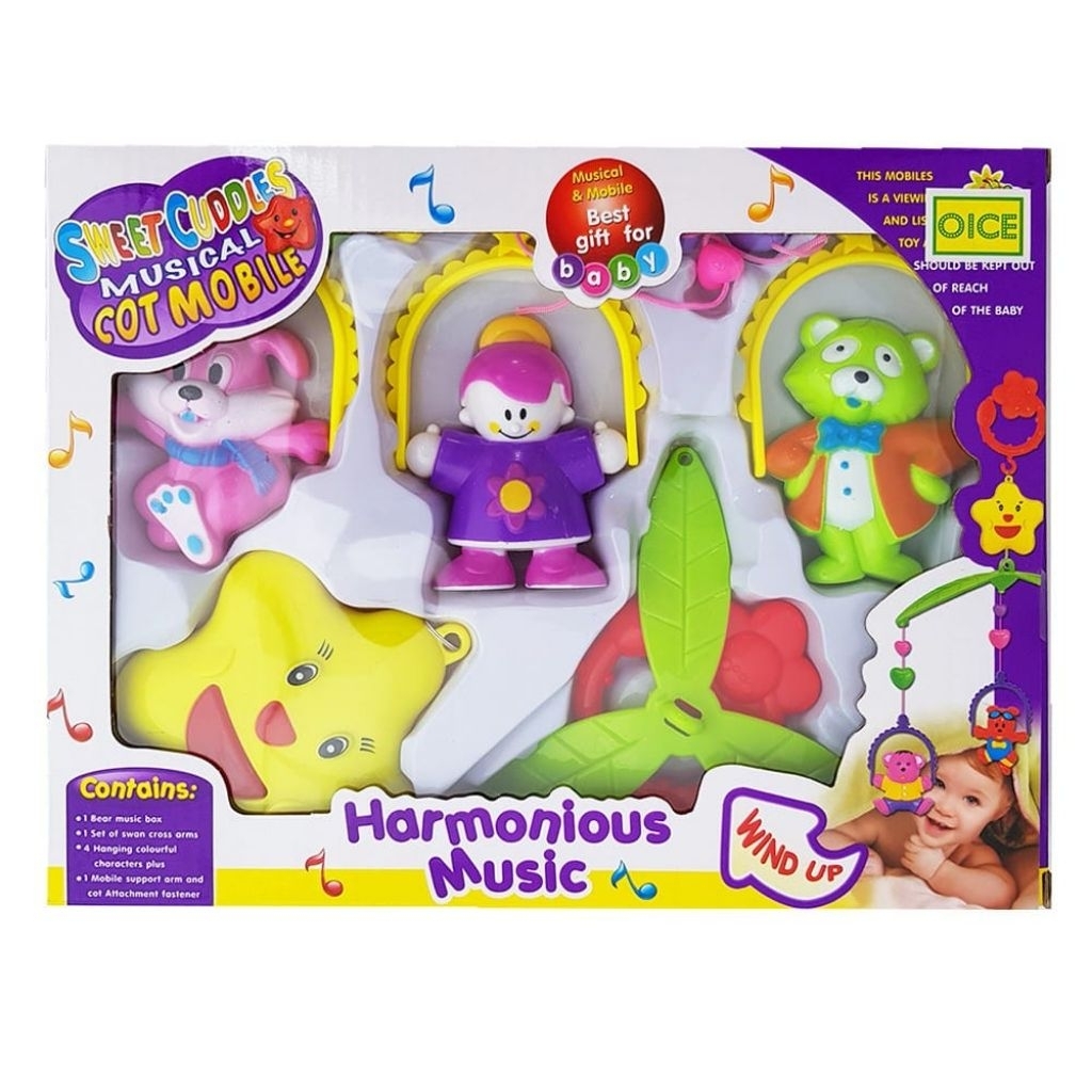 Harmonious Music - Mainan Gantung Untuk Bayi Berbunyi
