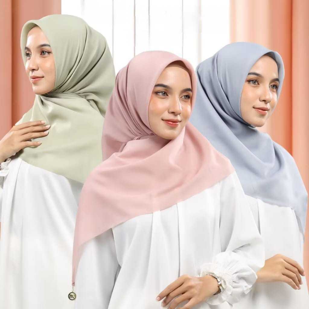 JILBAB BELLA SQUARE HIJAB SEGIEMPAT TERMURAH [ COD ]