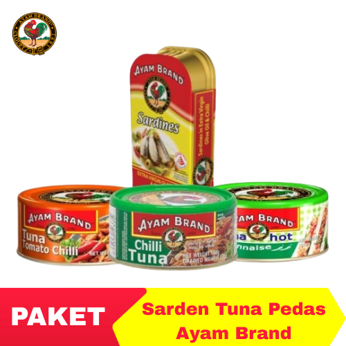 

Ayam Brand - Paket Ikan Sarden Tuna Kaleng Pedas
