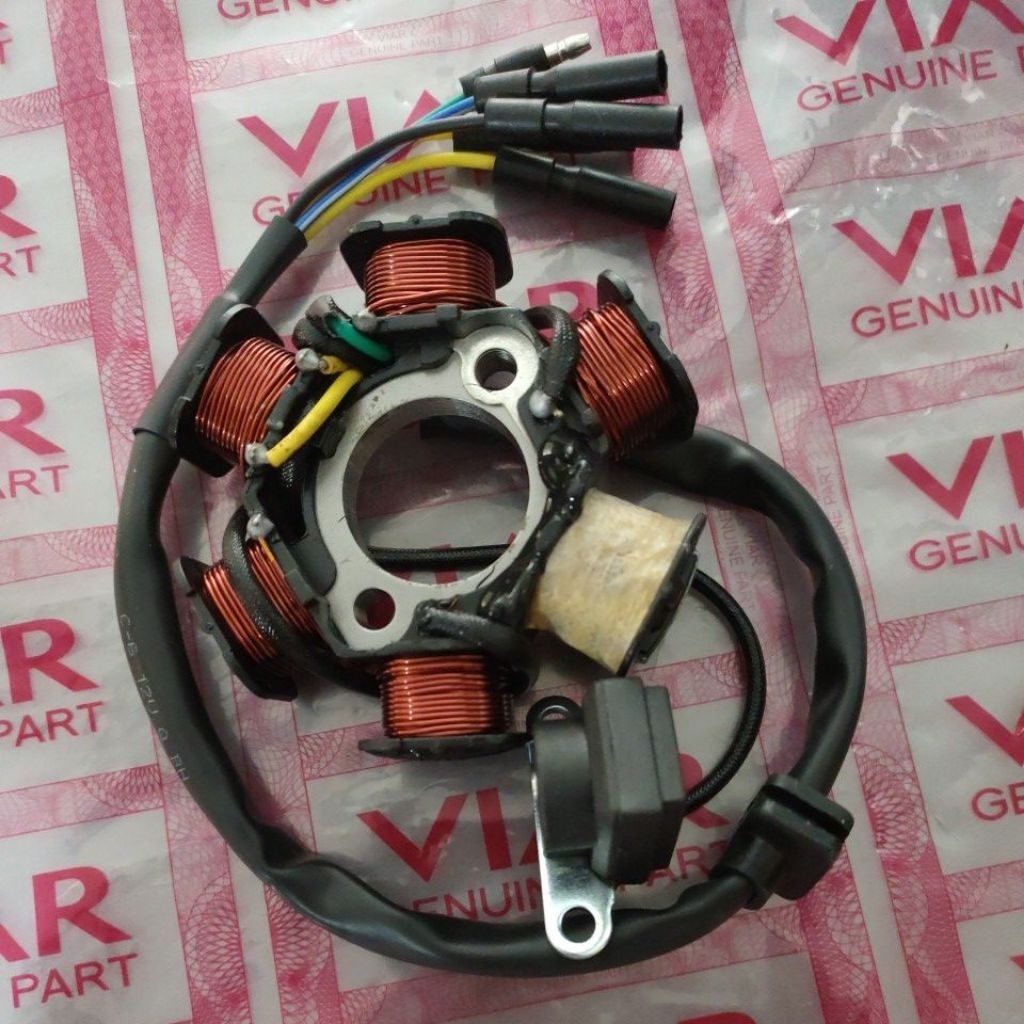 Stator Spul Trail Cross 70cc Pnp Honda C series ORIGINAL VIAR