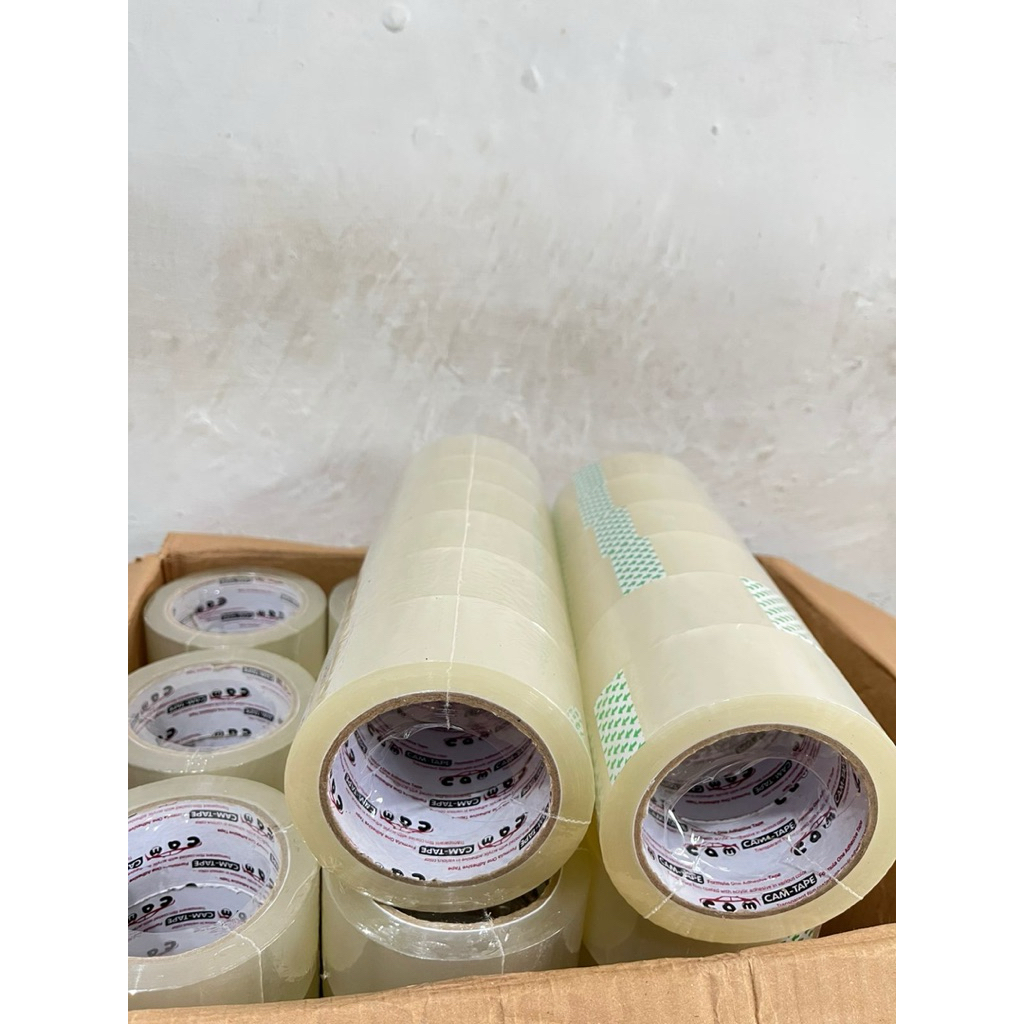 

lakban bening merek camtape 2inc 1 dus (72pcs)
