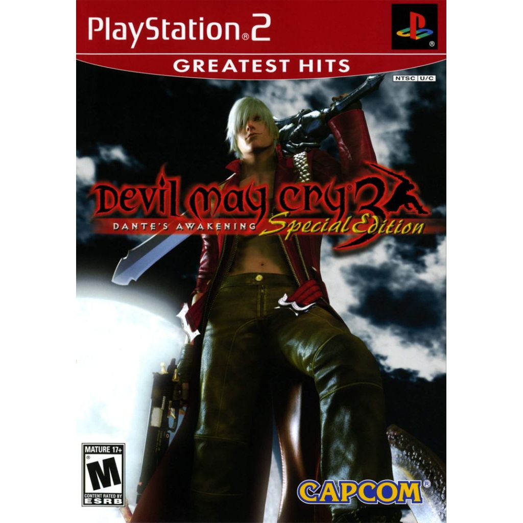kaset dvd ps2 Devil May Cry 3: Dante’s Awakening: Special Edition

