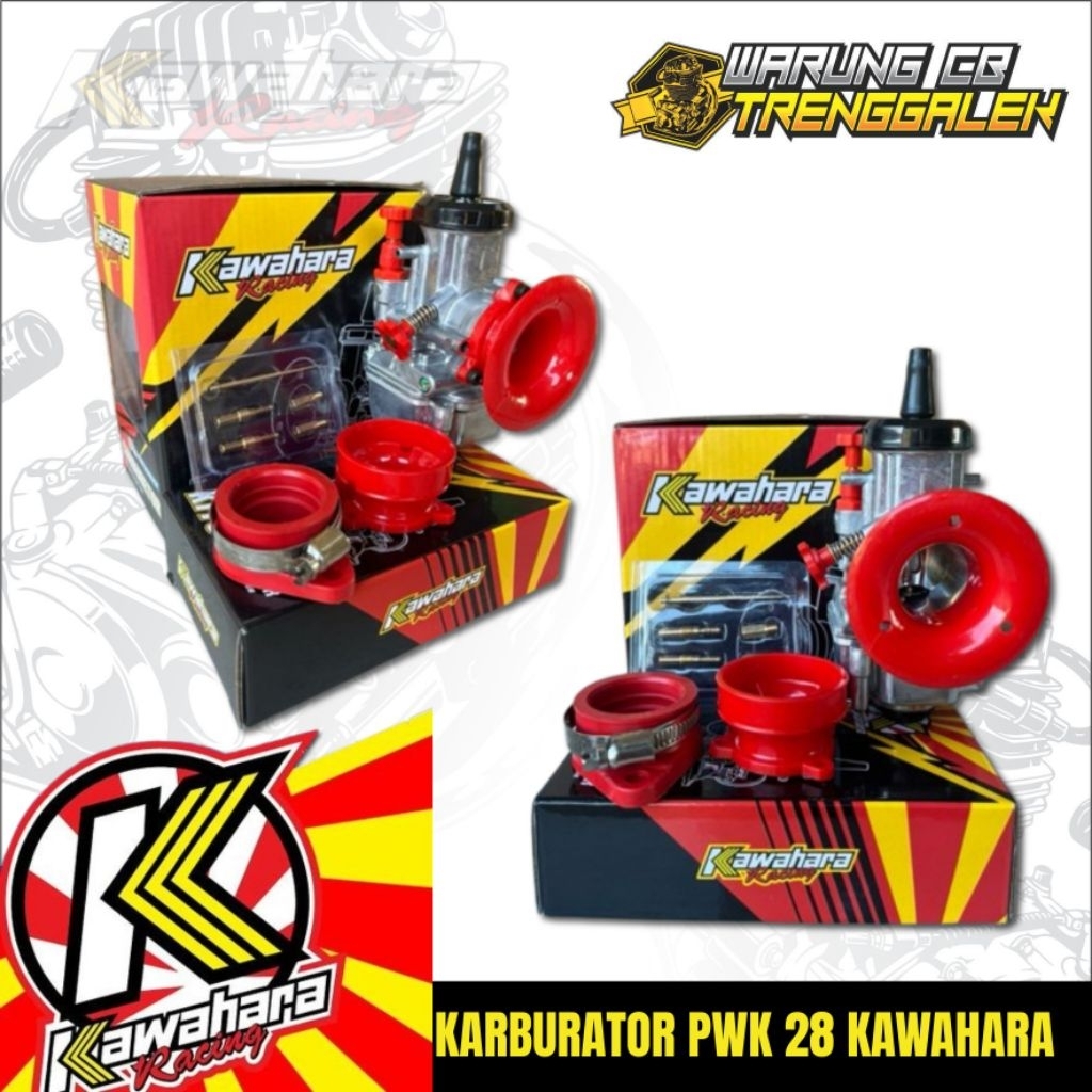 KARBURATOR PWK 28 KAWAHARA TUTUP BULAT CABURATOR PWK SET KAWAHARA