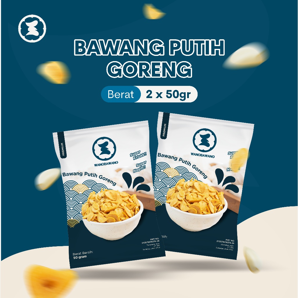 

WANGBAWANG - Bawang Putih Goreng 100gr & 250gr | Fried Garlic | Bawang Putih