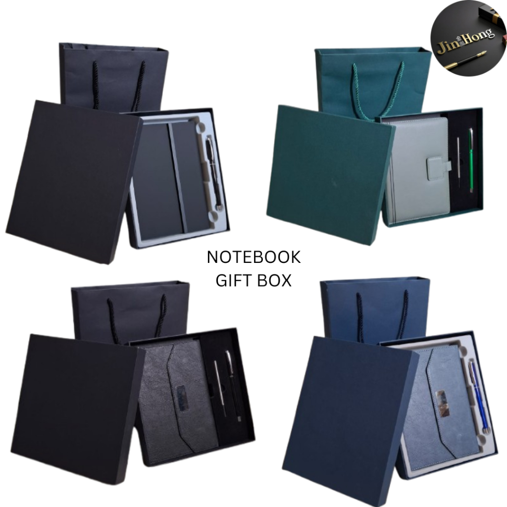 

Buku Agenda Gift Set 2in 1 Bonus Pulpen Box Exclusive Totebag A5 Notebook