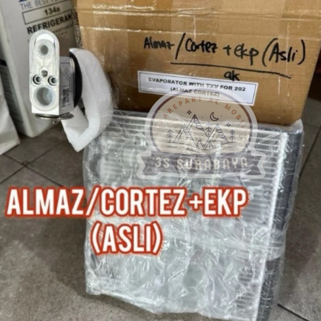 Evaporator Almaz Cortez Plus Ekspansi Original Ac mobil Asli SGMW Evap Cooling Coil (Baru/New)