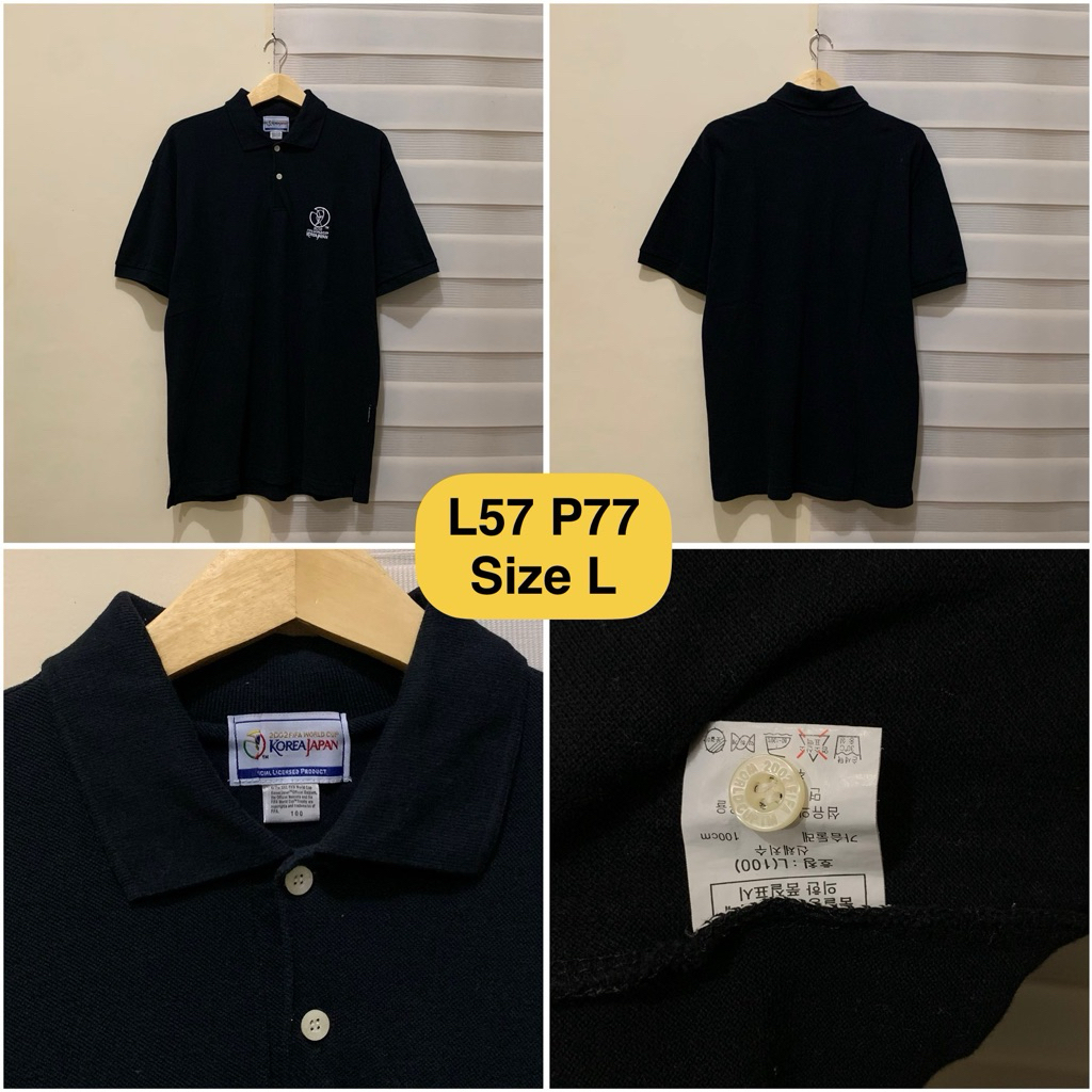 Poloshirt 2002 Fifa World Cup Korea Japan Original