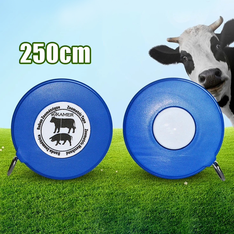 Meteran Sapi 250 Cm Pita Ukur Ternak Sapi Babi Alat Ukur Lingkar Dada Sapi Meteran Kambing 1T