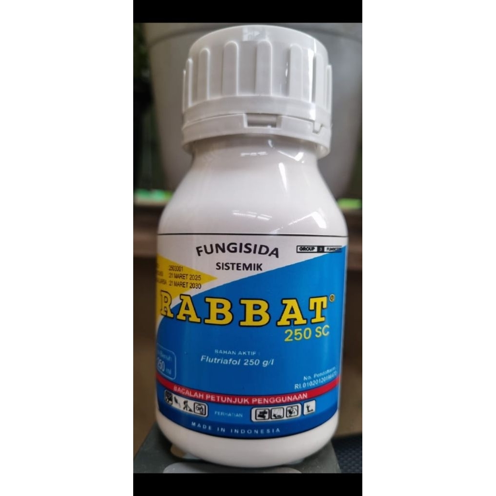pembelian satu rabbat  Fungisida Sistemik Rabbat  Original 100% Isi 250ml new promo beli 3 Rabbat  f