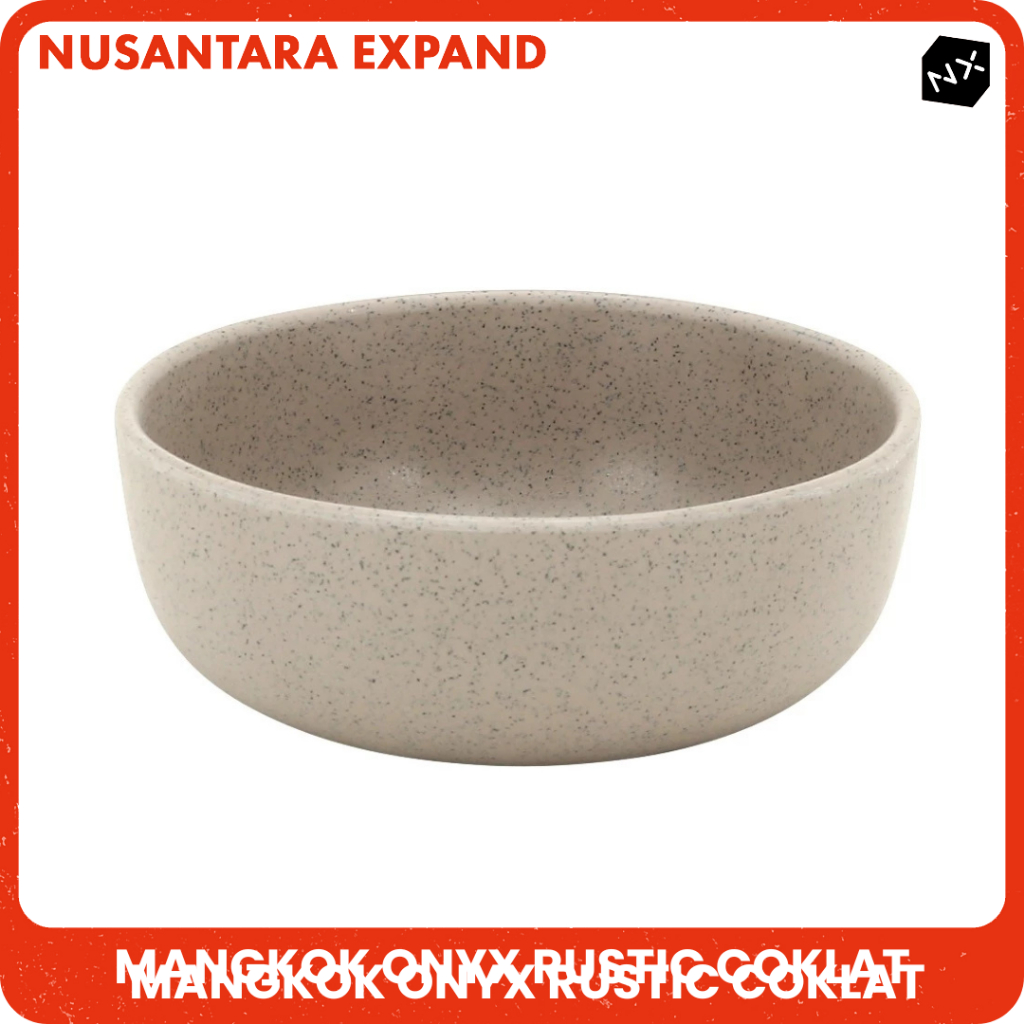 Onyx Mangkok 4,5 / 5,5 / 6,5 inch Melamin Rustic