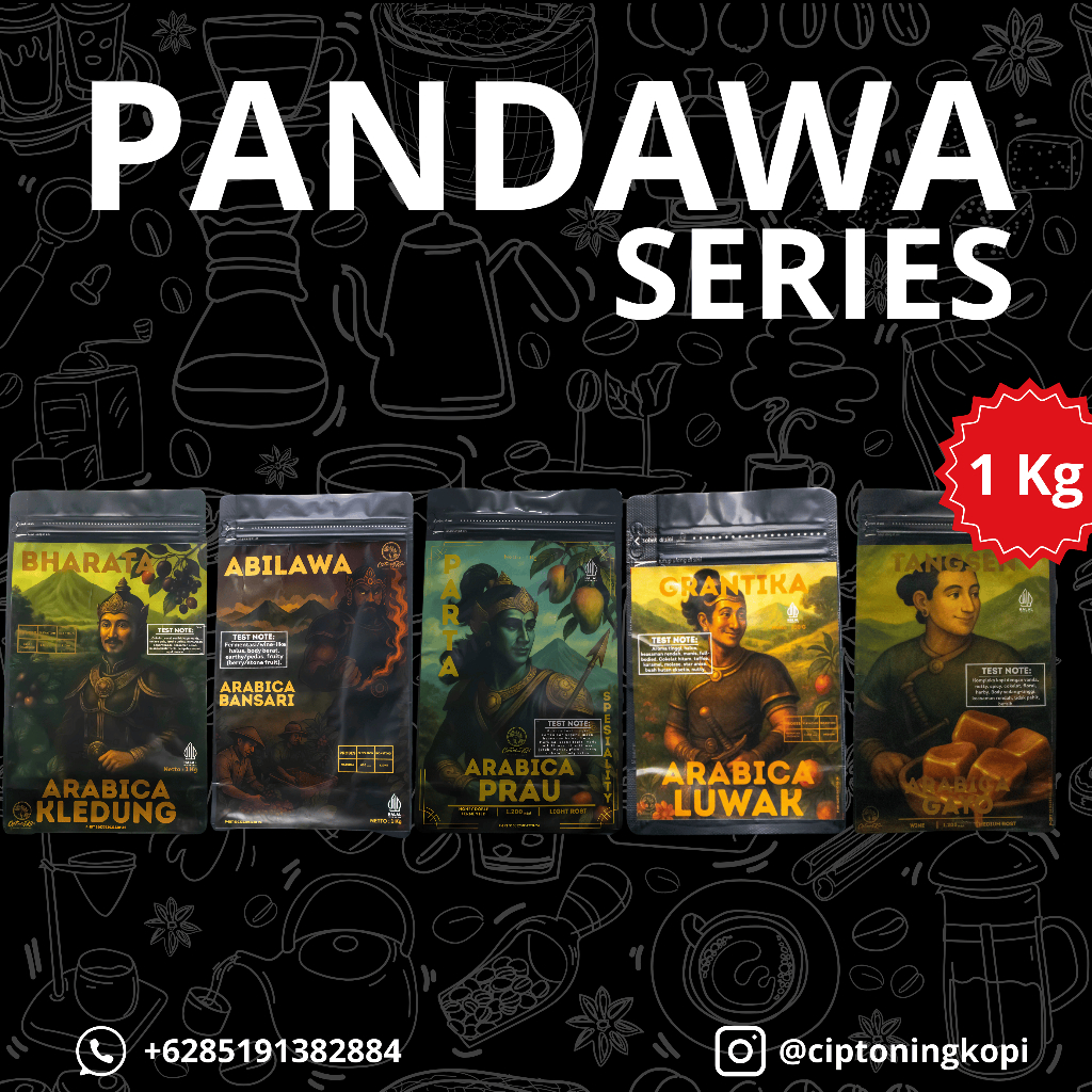 

Seri Pandawa Temanggung By Ciptoning Kopi - 1 Kg