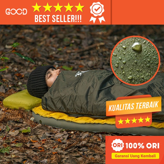 Sleeping Bag Kasur Lipat Portable Camping Outdoor Hiking Kasur Pendaki Gunung Survival