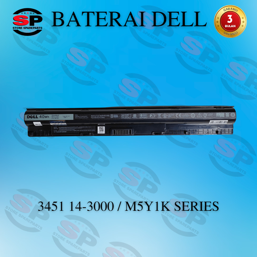 BATERAI DELL 14-3000 / M5Y1K SERIES