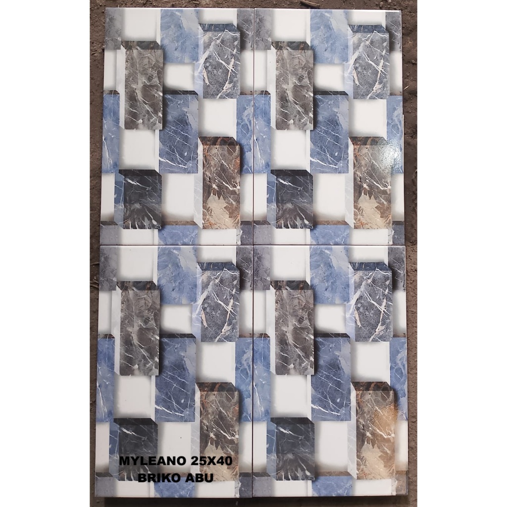 KERAMIK DINDING MYLEANO 25X40 BRIKO ABU BRIKO BEIGE EXP KERAMIK DINDING 25X40 KERAMIK DINDING KAMAR 