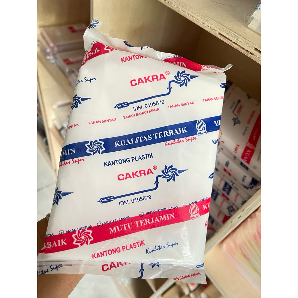 plastik cakra // plastik es teh //plastik es batu 13x30 15x30 10x25