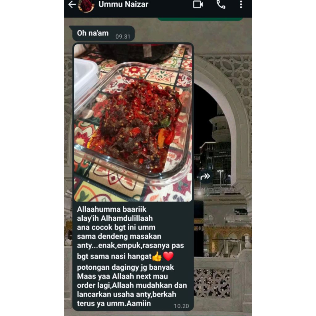 

Dapoer Umnay Promo 9.9 Rendang Daging Sapi