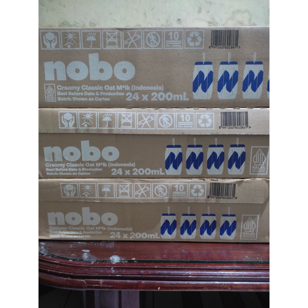 

Nobo Oat Milk 1 Karton isi 24pcs [KHUSUS INSTAN]