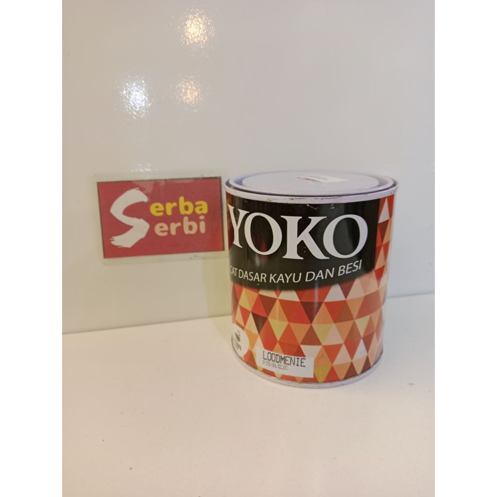 *0.7KG YOKO MENI*Cat dasar kayu besi Loodmenie Avian