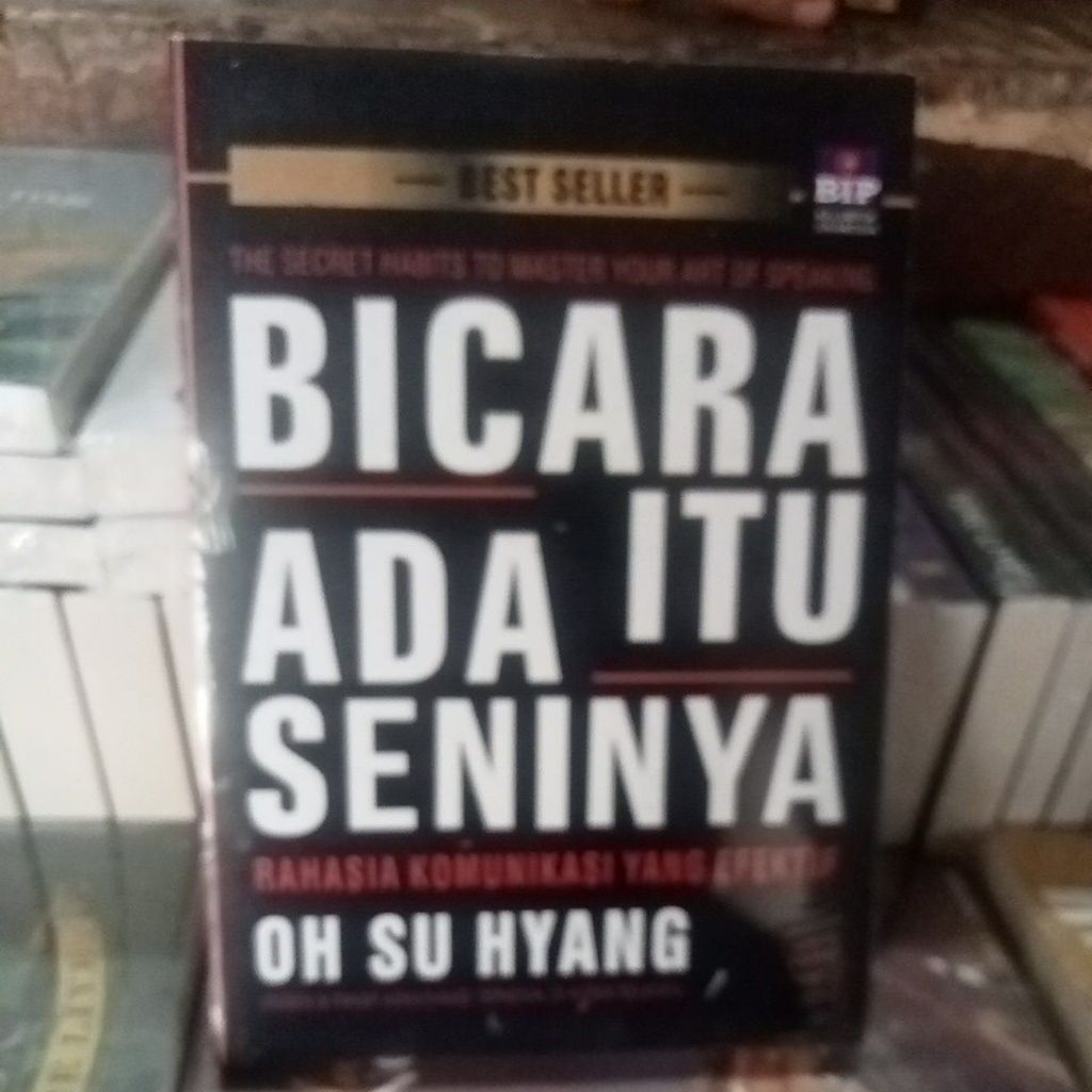 buku bicara itu ada seninya