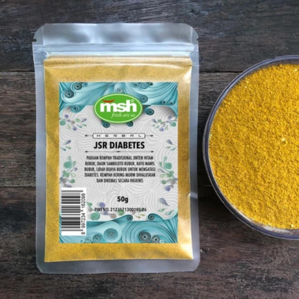 

JAMU DIABETES | KENCING MANIS 100% ORI - 50 GRAM