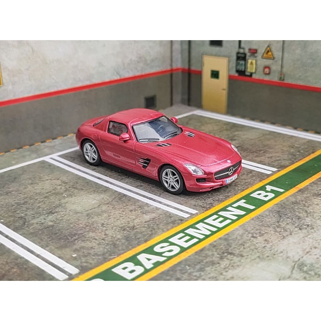 HIGH SPEED MERCEDES BENZ SLS AMG BAN KARET VERY DETAILING